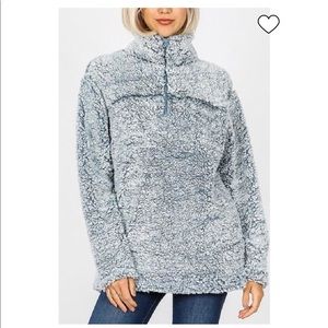 Zenana outfitters Sherpa pullover